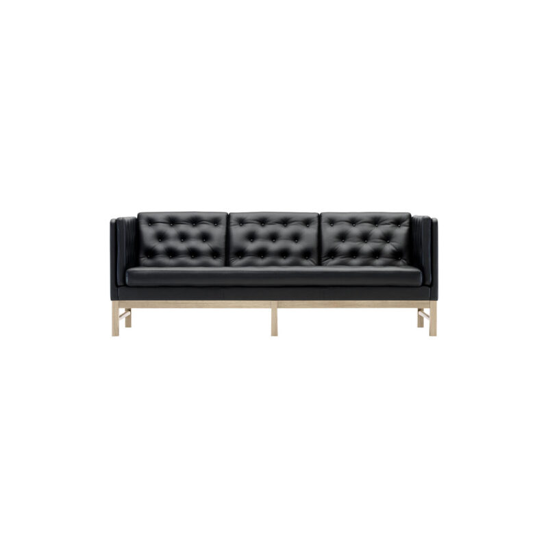 EJ315 sofa 3 pers. m/Sort Omni læder