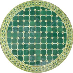 Marokkansk Mosaikbord Grøn/Mintgrøn