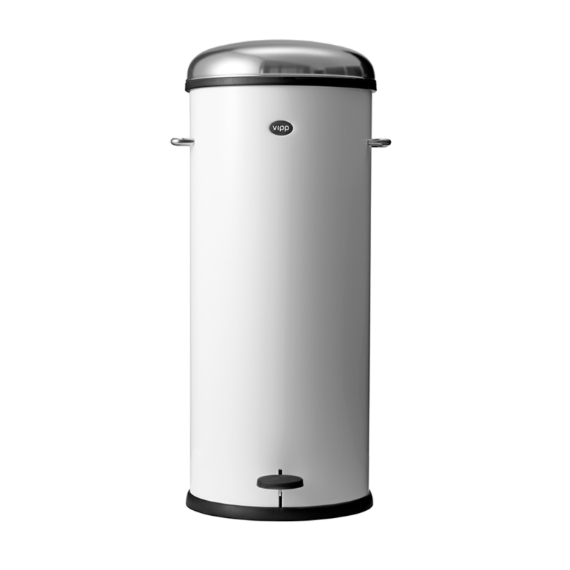 Vipp 17 Pedalspand  30 liter Hvid
