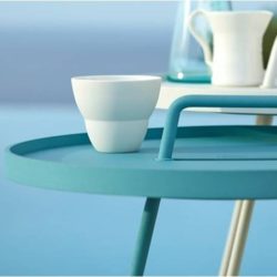 On-The-Move tabel turkis lille - Cane-Line