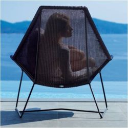 Breeze Dining loungestol highback - Cane-Line