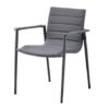 Core Dining havestol m/armlæn grå - Cane-Line