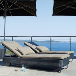 Presley solvogn grafit - Cane-Line