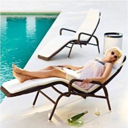 Sunrise liggestol - Cane-Line