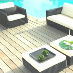 Chester loungestol grafit - Cane-Line