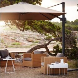 Chester loungestol natur - Cane-Line