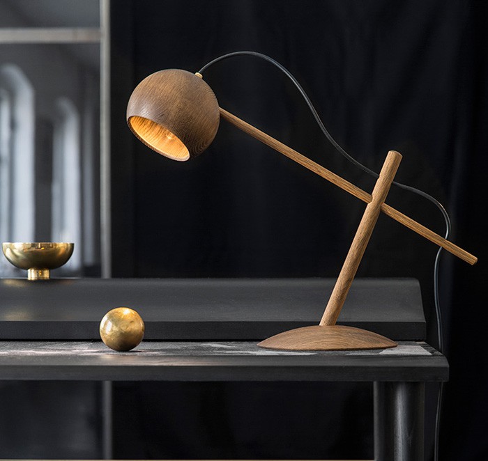 Luna Lamp Eg Røget