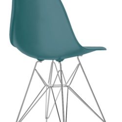 Eames Plastic Chair (DSR) - Blågrøn