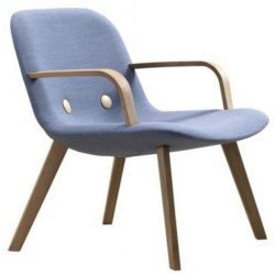 Erik Jørgensen - EJ 3 Eyes Lounge-stol m. armlæn