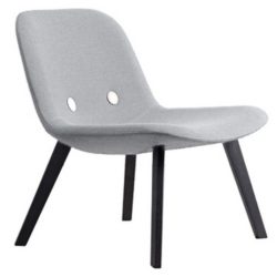 Erik Jørgensen - EJ 3 Eyes Lounge-stol u. armlæn - Grå