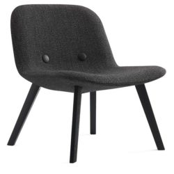 Erik Jørgensen - EJ 3 Eyes Lounge-stol u. armlæn - Sort