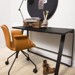 Bent Hansen - Hemingway skrivebord - sort/sort