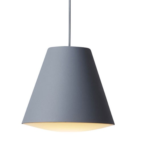 Wrong for hay - Sinker Pendant Lamp - Grå (large)
