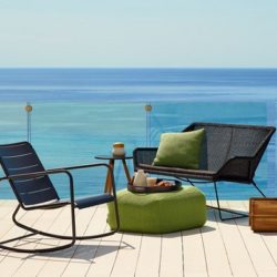 Cane-Line - Area - Sidebord/Fodskammel