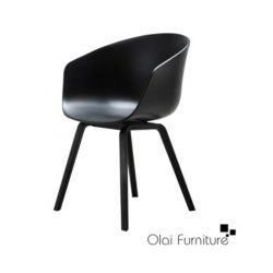 Hay - About A Chair AAC 22 inkl. læder hynde