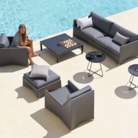 Cane-line Diamond lounge