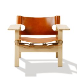 Den Spanske Stol - 2226, cognac / eg