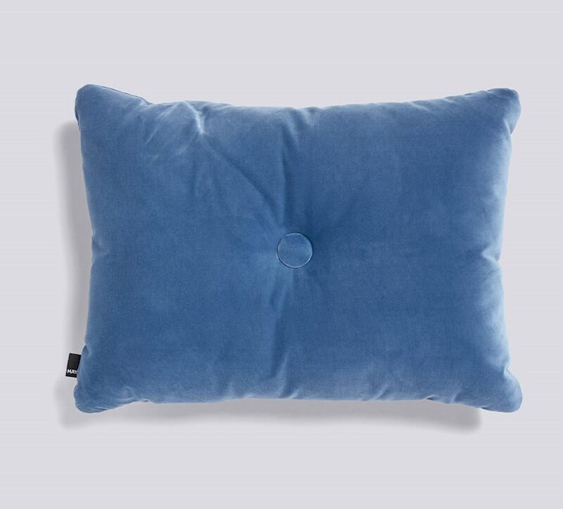 Hay - Dot Cushion Soft - Blue