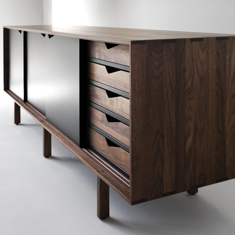 ByKATO - S1 sideboard - Valnød