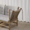 Tremmesofa 2. pers. - Børge Mogensen - Billede 2