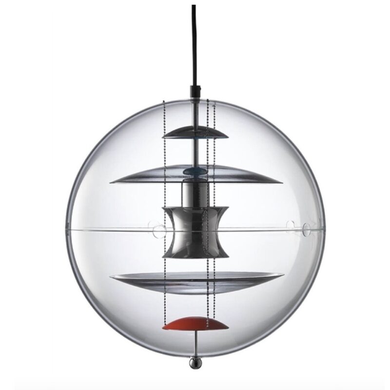 VP Globe Pendel Ø40 farvet glas