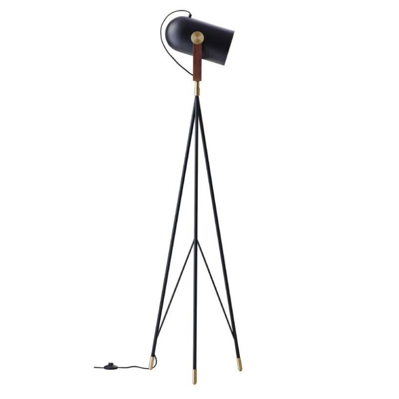 Le Klint CARRONADE høj gulvlampe sort