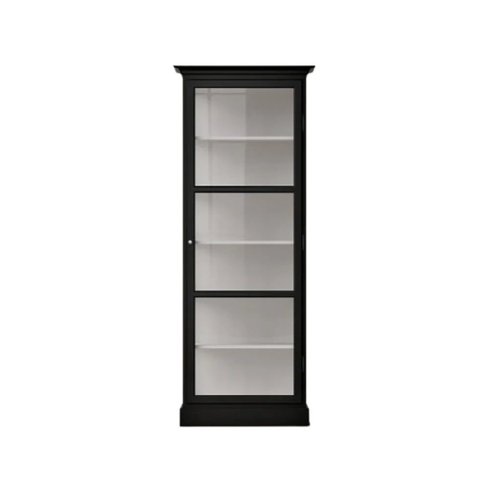 Lindebjerg Design V1 vitrineskab sort