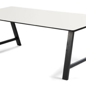 T1 Spisebord 220×95 cm med udtræk