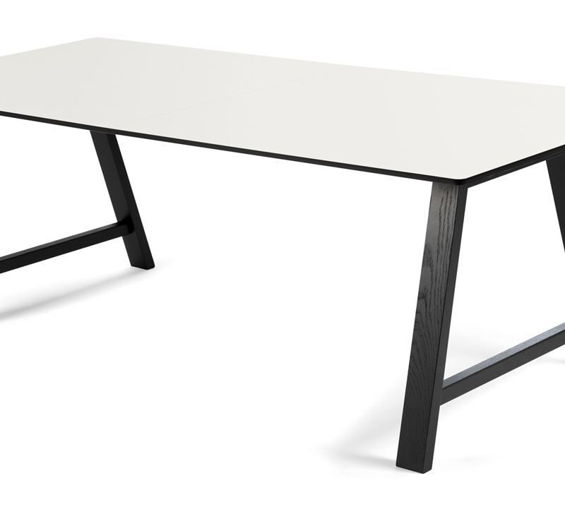 T1 Spisebord 220x95 cm med udtræk