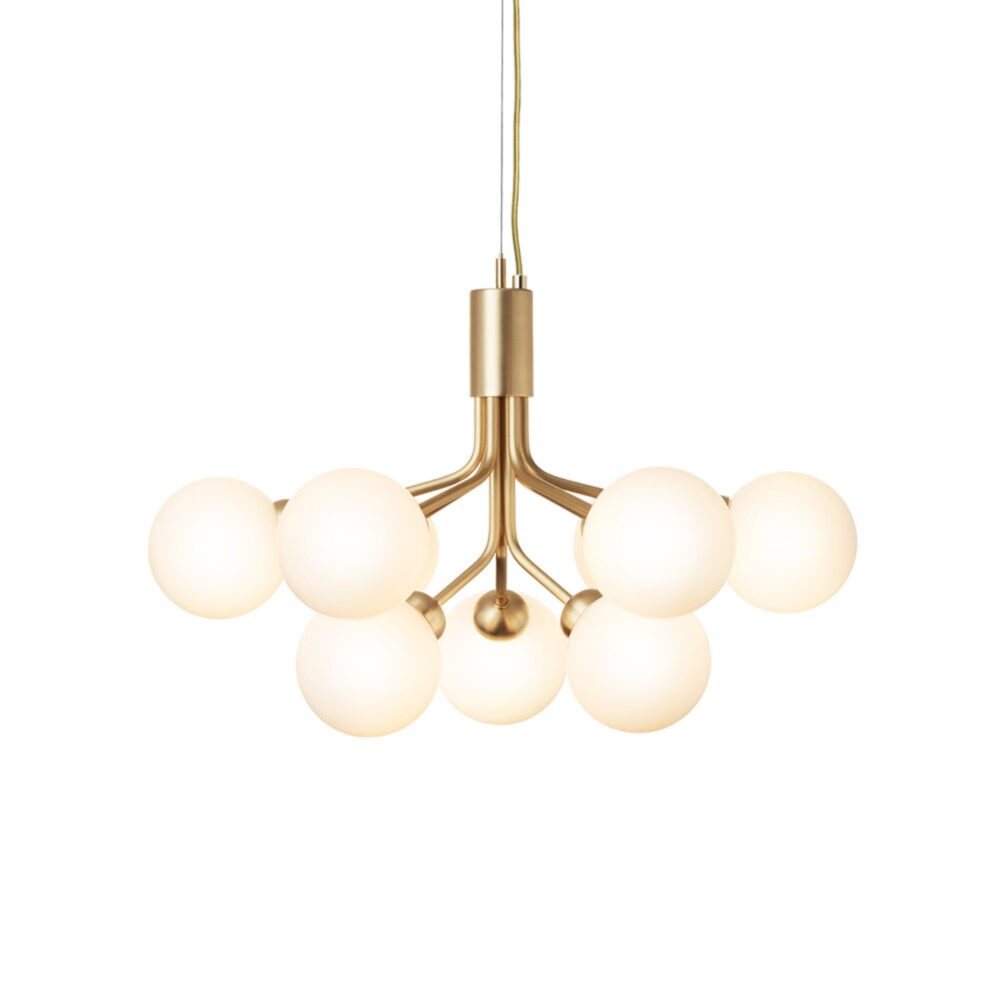 Nuura Apiales 9 messing opal