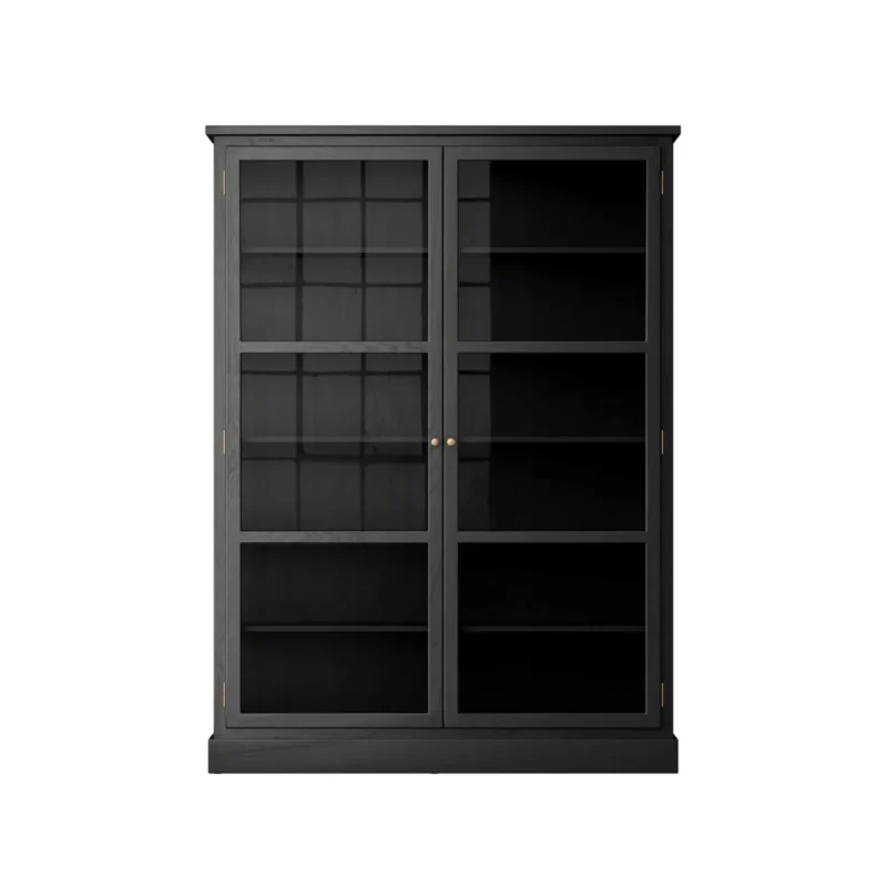 Lindebjerg Design N2 Sort vitrineskab