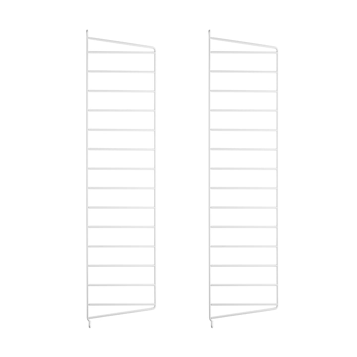 String Væggavl 75x20 Hvid 2-pak