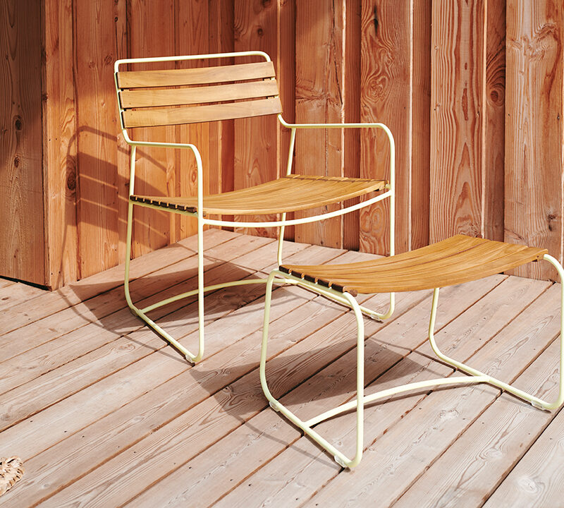 Fermob Surprising Teak Footrest