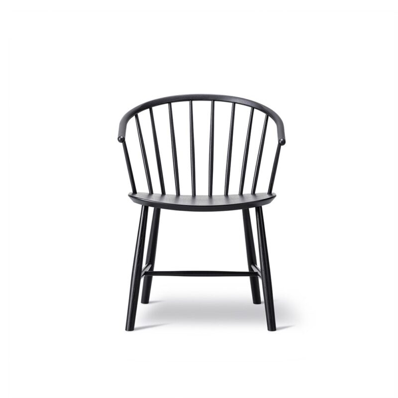 Fredericia Furniture J64 Chair 3064 Sort Ask