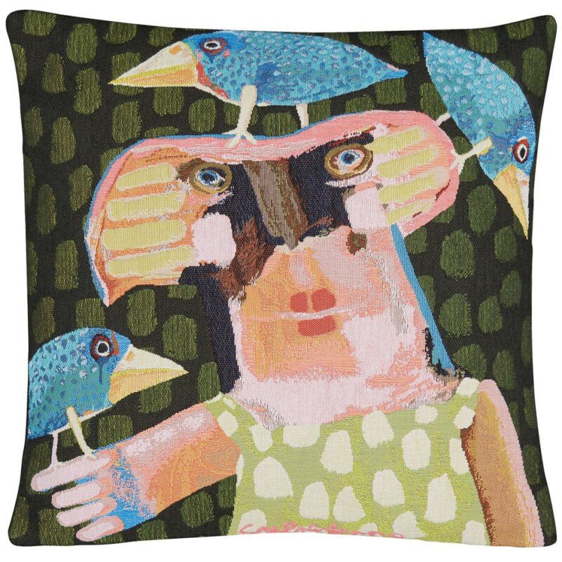 Leif Sylvester DAME MED TORPEDOFUGLE – Poulin Design