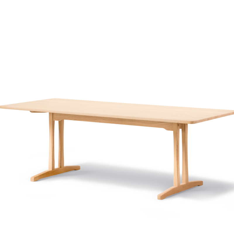 C18 Shakerbord L180cm Børge Mogensen eg sæbe
