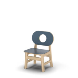 Hukit stol 25 cm - Birketræ