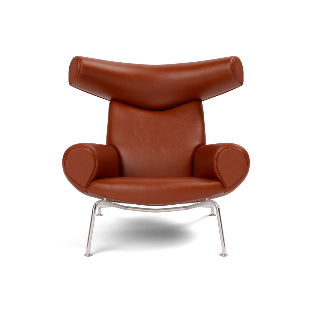 Wegner Ox Chair - Cera 905 Russet Brown