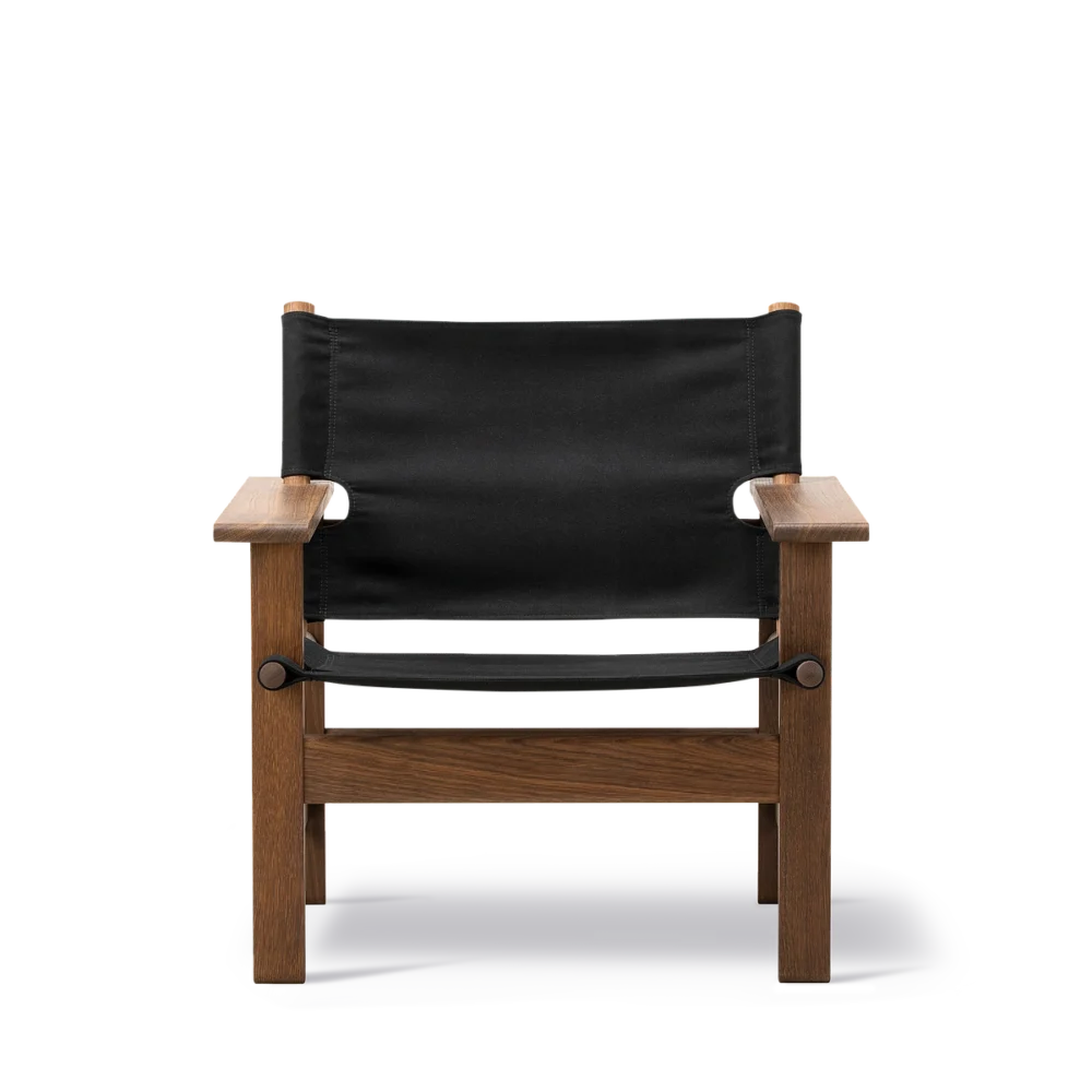 The Canvas Chair – Børge Mogensen - Eg røget olie - sort canvas