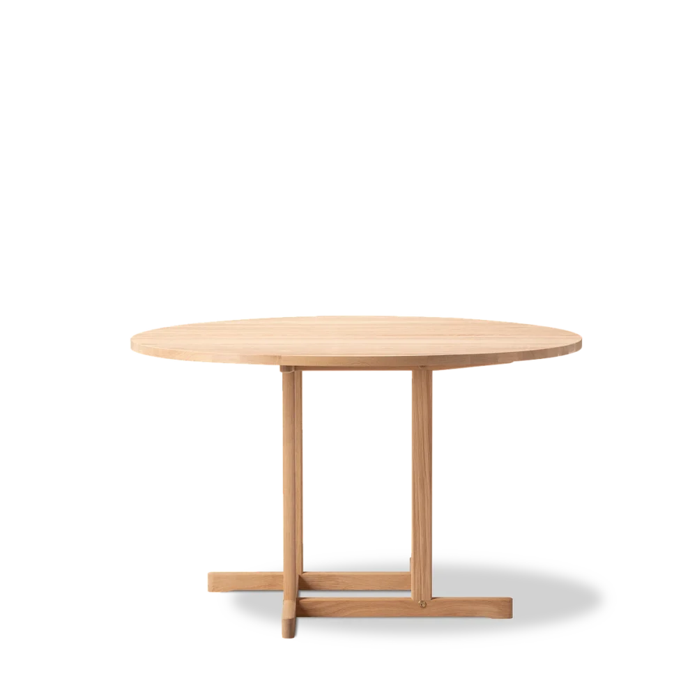 BM80 Shakerbord Ø120 cm - Eg lys olie, FSC Mix 70%