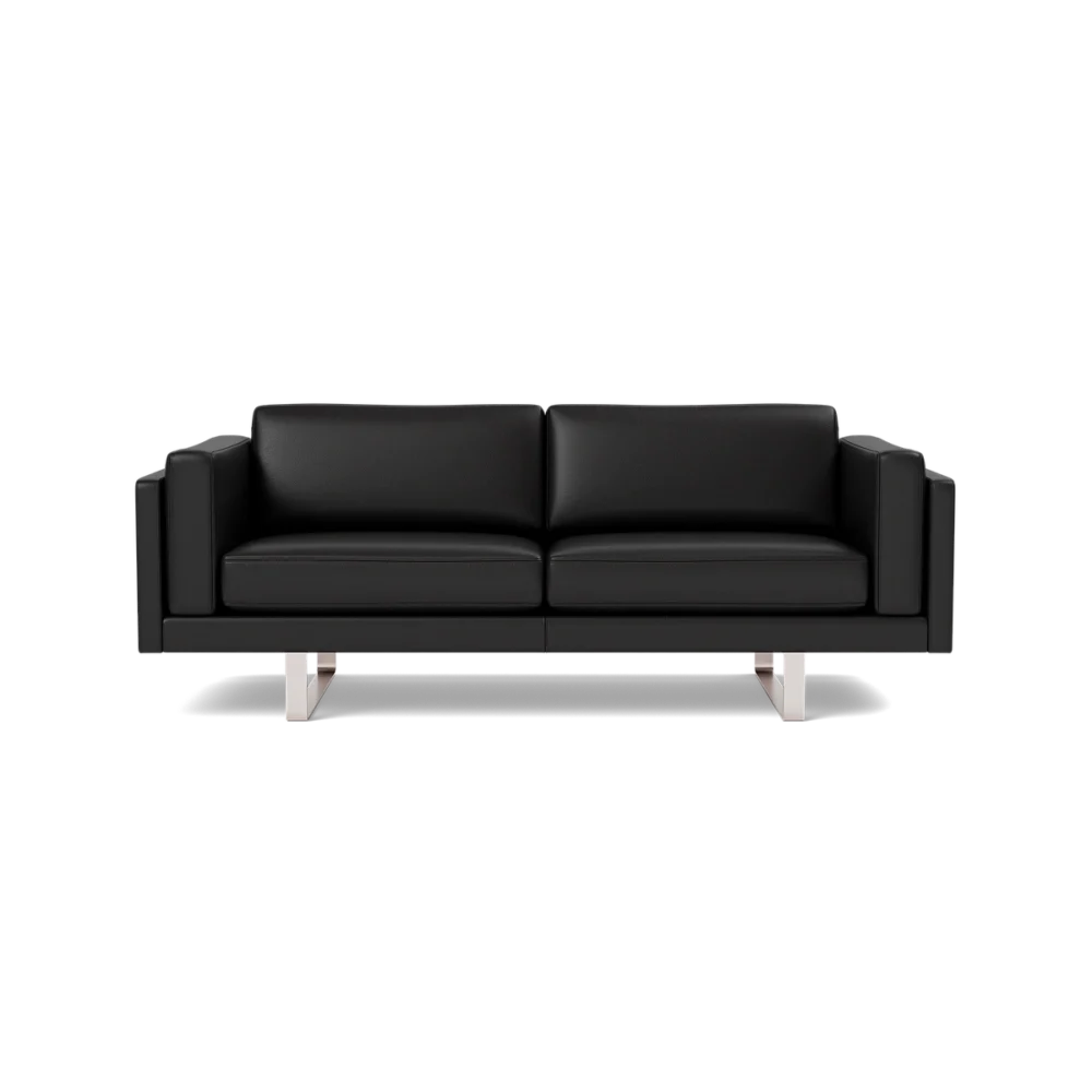 EJ280 Sofa - 212 cm, Læder Omni 301, Black