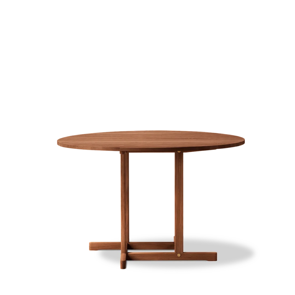 BM80 Shakerbord Ø120 cm - Røget eg, olie, FSC Mix 70%