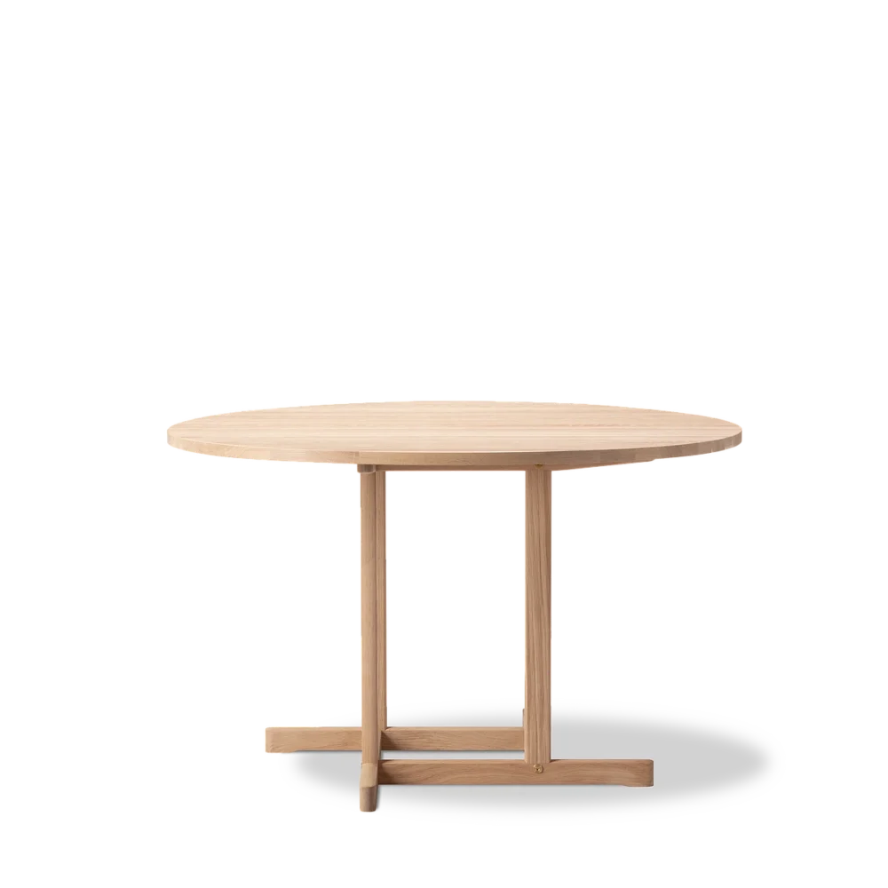 BM80 Shakerbord Ø120 cm - Eg sæbe, FSC Mix 70%